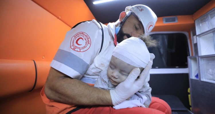 تقرير استجابة جمعية الهلال الأحمر الفلسطيني في الضفة الغربية وقطاع غزة