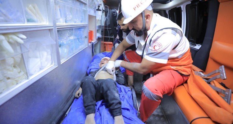 تقرير استجابة جمعية الهلال الأحمر الفلسطيني في الضفة الغربية وقطاع غزة