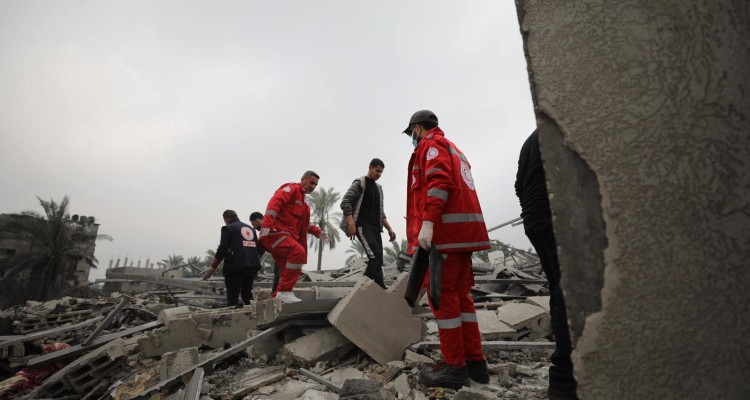 تقرير استجابة جمعية الهلال الأحمر الفلسطيني في الضفة الغربية وقطاع غزة