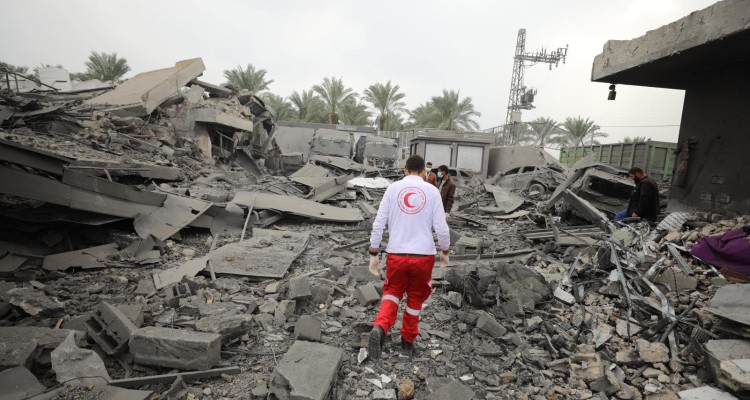 تقرير استجابة جمعية الهلال الأحمر الفلسطيني في الضفة الغربية وقطاع غزة