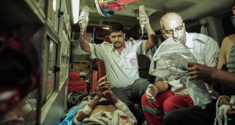 تقرير استجابة جمعية الهلال الأحمر الفلسطيني في الضفة الغربية وقطاع غزة