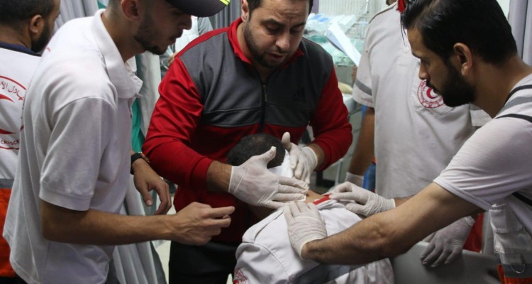 تقرير استجابة جمعية الهلال الأحمر الفلسطيني في الضفة الغربية وقطاع غزة